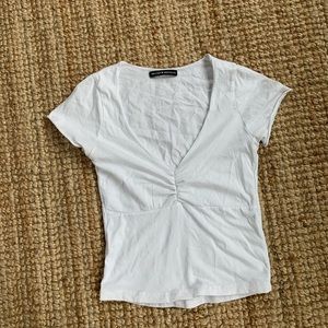 Brandy v-neck top